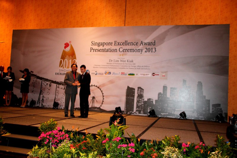 Singapore Excellence Award 2013